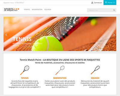 Prix imbattables sur les équipements de tennis, badminton et squash