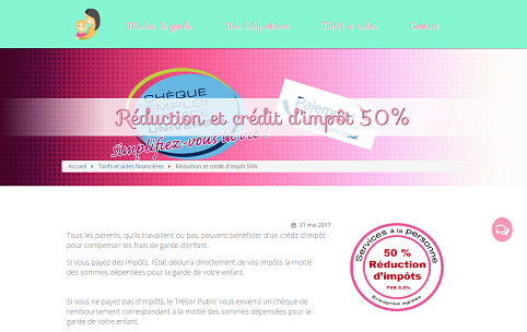 Réalisation du site internet Drupal de garde d'enfants KiGardeMonEnfant